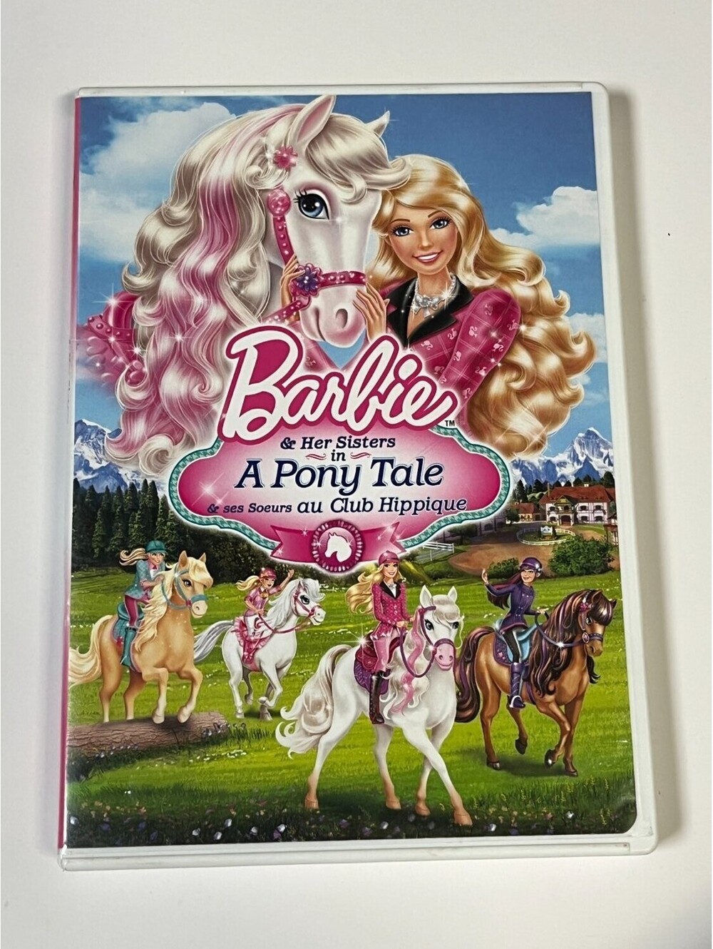 Barbie & Her Sisters in a Pony Tale DVD Bilingual Children's & Kyran Kelly